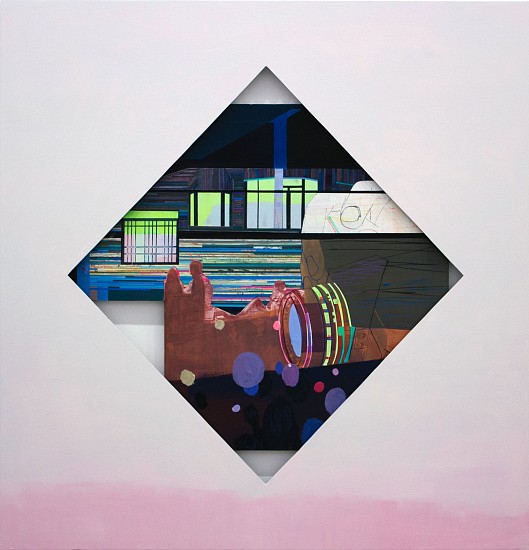 Kristen Schiele, Columbo Pool
2014, Acrylic on wood panel